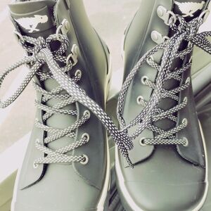 Rocket Dog Black Rubber Waterproof Boots